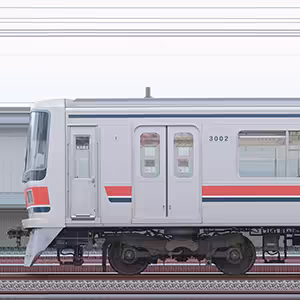 東急3000系3002編成（山側）