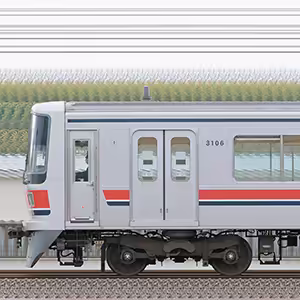 東急3000系3106編成（山側）