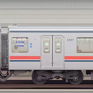 東急3000系デハ3207