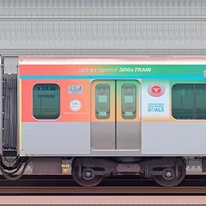 東急3020系「SDGsトレイン 美しい時代へ号」デハ3222