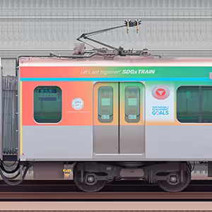 東急3020系「SDGsトレイン 美しい時代へ号」デハ3322