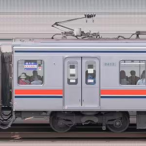 東急3000系デハ3413