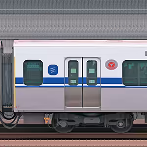 東急3020系サハ3523「新幹線デザインラッピングトレイン」