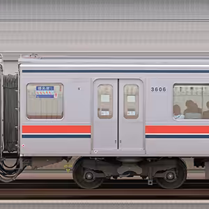 東急3000系サハ3600形（T）