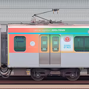 東急3020系「SDGsトレイン 美しい時代へ号」デハ3722