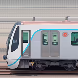 東急3020系3122編成（6両編成・海側）