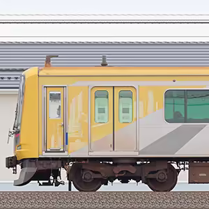 東急5050系4000番台4110編成「Shibuya Hikarie号」(海側)