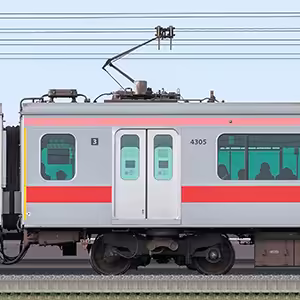 東急5050系4000番台デハ4305