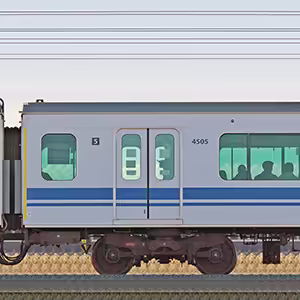 東急5050系4000番台「新幹線デザインラッピングトレイン」サハ4505