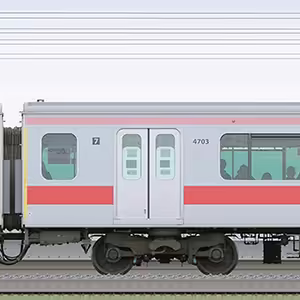 東急5050系4000番台サハ4703