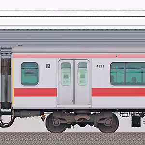 東急5050系4000番台サハ4711