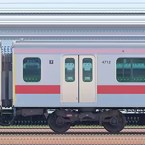 東急5050系4000番台サハ4712