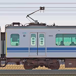 東急5050系4000番台「新幹線デザインラッピングトレイン」デハ4905