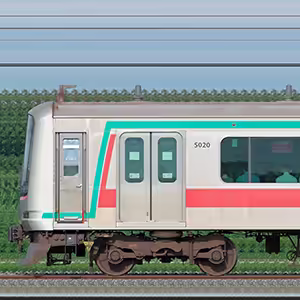 東急5000系5120編成(海側)
