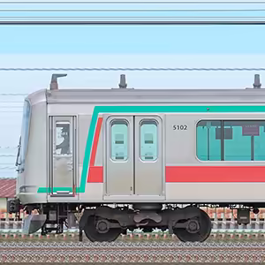 東急5000系5102編成(山側)