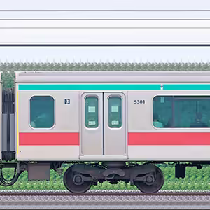 東急5000系サハ5300形（T3）