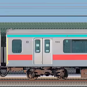 東急5000系サハ5502