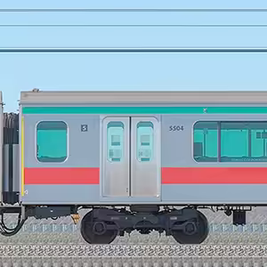 東急5000系サハ5500形（T2）