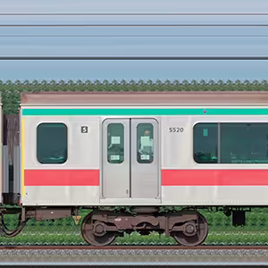 東急5000系サハ5520