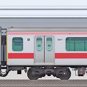 東急5050系デハ5671