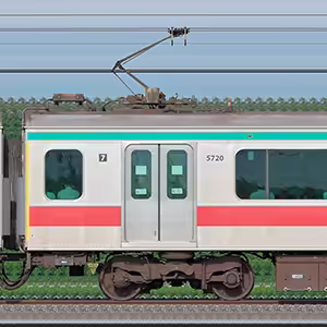 東急5000系デハ5720