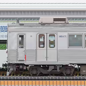 東急8500系8617編成（海側）