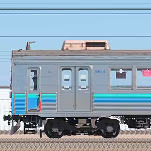 東急8500系8614編成（伊豆急カラー・山側）