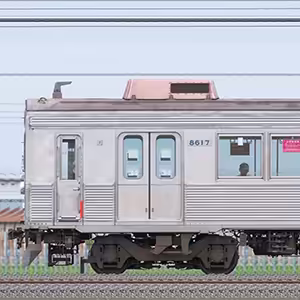 東急8500系8617編成（山側）