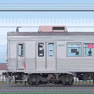 東急8500系8622編成（山側）