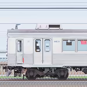東急8500系8631編成（山側）