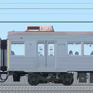 東急8500系デハ8759