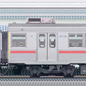 東急8500系デハ8778