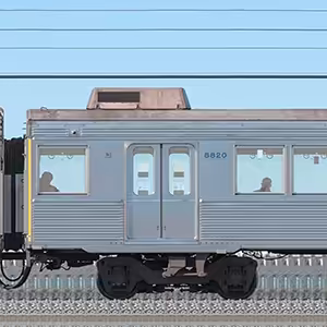 東急8500系デハ8820