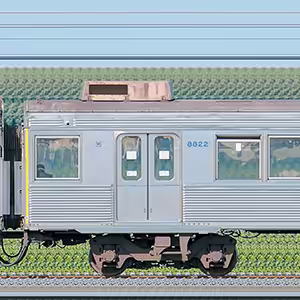 東急8500系デハ8822