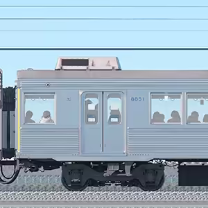 東急8500系デハ8851
