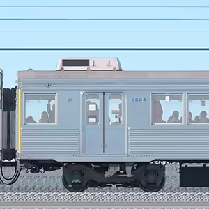 東急8500系デハ8884