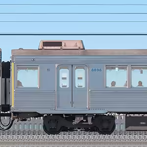 東急8500系デハ8898
