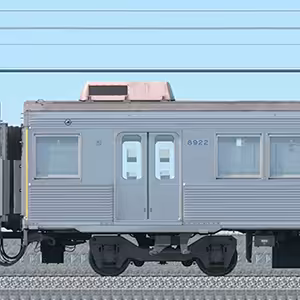 東急8500系サハ8922