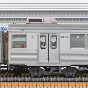 東急8500系サハ8953