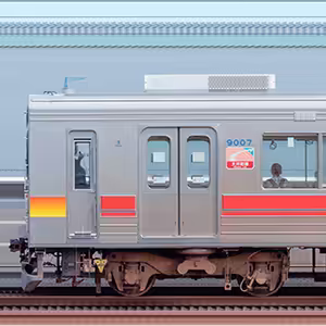 東急9000系9007編成（山側）
