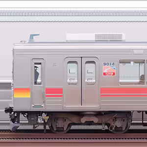 東急9000系9014編成（山側）