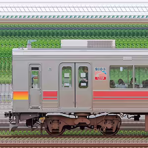 東急9000系9003編成（海側）