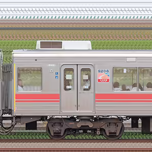 東急9000系デハ9208