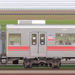 東急9000系デハ9608