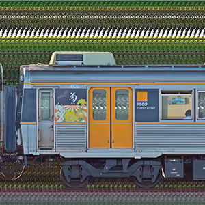 豊橋鉄道1800系モ1860