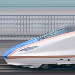 JR西日本W7系白山総合車両所W10編成（山側）