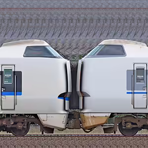 JR西日本 吹田総合車両所京都支所 683系4000番台B34編成＋681系V12編成（1位側）