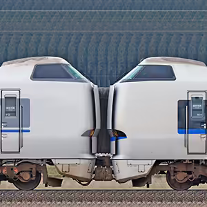 JR西日本 吹田総合車両所京都支所 681系V12編成＋683系4000番台B34編成（2位側）