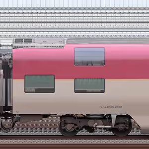 JR西日本285系「サンライズエクスプレス」サハネ285-203