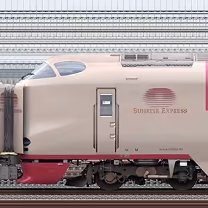 JR西日本285系「サンライズエクスプレス」クハネ285-5